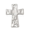 Alloy Textured Religion Cross Links Connector Charms FIND-Z127-01P-03-1
