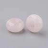 Natural Rose Quartz European Beads G-G740-14x8mm-08-3
