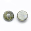 Natural Unakite Cabochons G-E492-H-24-2