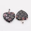 Handmade Millefiori Glass Pendants G23C9011-2