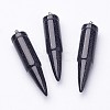 Natural & Synthetic Mixed Stone Pointed Pendants G-D850-M-3