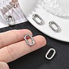 SHEGRACE Brass Spring Gate Rings XGRQ7M188-982P-4