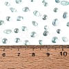 Transparent Electroplate Glass Beads EGLA-Q138-01E-4