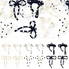 12Pcs 6 Styles Spray Painted Alloy Enamel Pendants ENAM-TA0003-03-1
