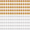 1000Pcs 2 Colors Brass Crimp Beads KK-PA0001-10-7