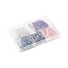 200Pcs 5 Colors Plating Acrylic Beads OACR-FS0002-03-6