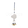 Handmade Lampwork Evil Eye Wind Chines HJEW-C001-09-2