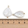 Natural Freshwater Pearl Keshi Pearl Pendants STAS-D378-06A-G-3