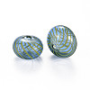 Transparent Handmade Blown Glass Globe Beads X-GLAA-T012-19C-2