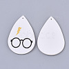 PU Leather Big Pendants FIND-R072-10-B08-2
