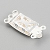 304 Stainless Steel Box Clasps STAS-H151-14S-3