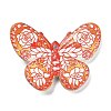 Printed Opaque Acrylic Beads MACR-R004-02I-1