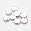 Tarnish Resistant 304 Stainless Steel Stamping Blank Tag Charms STAS-K149-03D-1
