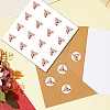 8 Sheets Plastic Waterproof Self-Adhesive Picture Stickers DIY-WH0428-110-4