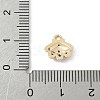Brass Micro Pave Cubic Zirconia Charms KK-M326-20A-G-3