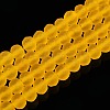 Transparent Glass Beads Strands X-EGLA-A044-T6mm-MD05-2