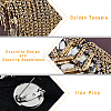 2Pcs Detachable Iron Tassel Epaulettes FIND-FH0005-44G-4