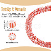 2Strands Handmade Lampwork Beads Strands BLOW-TADJ0001-01H-4