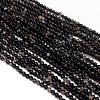Natural Black Onyx Beads Strands X-G-H1567-8MM-3
