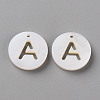 Natural Freshwater Shell Pendants SHEL-Q311-008A-1
