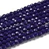 Opaque Glass Beads Stands EGLA-A035-P4mm-D09-2