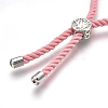 Cotton Cord Bracelet Making KK-F758-03D-P-3