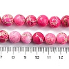 Dyed Natural Regalite/Imperial Jasper/Sea Sediment Jasper Beads Strands G-B124-C03-02-3