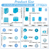 1716Pcs Mixed Styels Glass Beads GLAA-PA0001-31-2