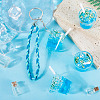 Transparent Resin Big Pendants RESI-TAC0019-04F-6