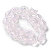 Handmade Foil Lampwork Beads Strands FOIL-Z001-04F-1
