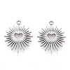 Non-Tarnish 304 Stainless Steel Pendants STAS-I671-01P-1