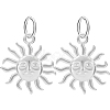 2Pcs 925 Sterling Silver Charms STER-BBC0006-96-1