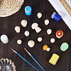 1 Set Plastic Micro Detail Paint Brush DIY-CP0012-56-3