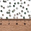 Opaque Picasso Cylinder Glass Beads SEED-Q039-06A-18-4
