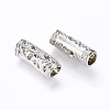 Alloy Tube Beads PALLOY-F133-17P-2