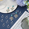 30Pcs Resin Clip-on Earring Findings FIND-SC0008-79-4