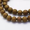 Electroplate Natural Druzy Agate Beads Strands G-G708-8mm-12-3