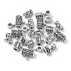 25Pcs 5 Style Tibetan Style Alloy Hanger Links TIBE-YW0001-41-2