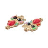 Alloy Connector Charms FIND-A024-37G-3
