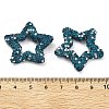 Star Shape Polymer Clay Rhinestone Beads CLAY-NH0001-06J-3