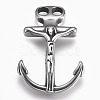 304 Stainless Steel Hook Clasps STAS-O114-074AS-1