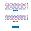 2 Rolls 2 Sizes Polyester Elastic Ribbon EW-TA0001-02E-7