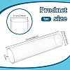 Transparent Acrylic Pipe AJEW-WH0475-51I-2