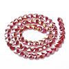 Electroplate Glass Beads EGLA-Q091-14mm-A06-2