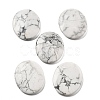 Natural Howlite Cabochons G-A258-01B-1