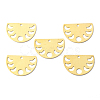Brass Connector Charms FIND-WH0110-402-2
