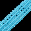 Transparent Glass Beads Strands EGLA-A034-T3mm-MD08-2