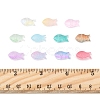 50Pcs Transparent Spray Painted Glass Beads GLAA-FS0002-06A-5
