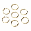 Brass Linking Rings KK-F831-018C-G-RS-1