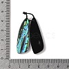 2Pcs Natural Abalone Shell/Paua Shell Pendants SHEL-A005-01A-3